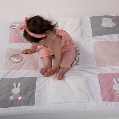 Nijntje pink baby rib Boxkleed