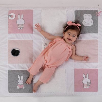 Nijntje pink baby rib Boxkleed