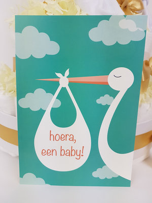 Nijntje luiertaart neutraal 3-laags (ideaal voor babyshower, kraam- en geboortecadeau)