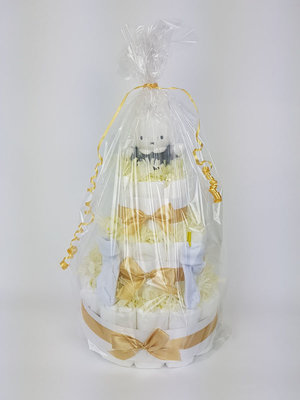 Nijntje luiertaart neutraal 3-laags (ideaal voor babyshower, kraam- en geboortecadeau)