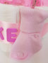 Zwitsal luiertaart meisje 4-laags roze met opdruk baby-naam
